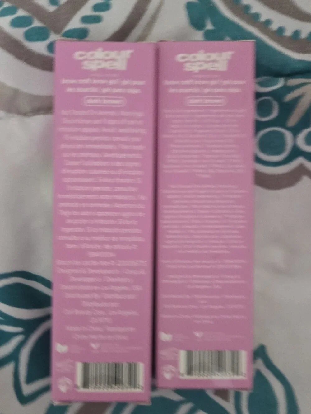 L.A. Colors Makeup Brush & Eyeshadow Set in Pink and Teal